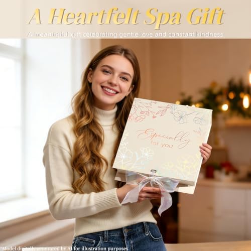 Spa Gifts Baskets for Women Bath Set Birthday Gifts for Women Self Care Kit - Image 3