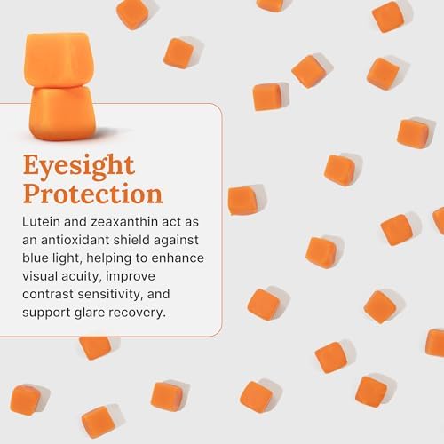 First-of-Its-Kind Eye Health & Focus Gummies with Lutein, Zeaxanthin, Cordyceps & Vitamin A | Vision, Brain Support, Memory, Sleep & Stress Relief | Blue Light Protection | Vegan, Gluten-Free - 30pc - Image 4
