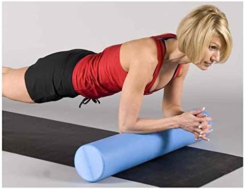 JFIT High Density Smooth EVA Foam Roller - Made in Taiwan - Multiple Size Options Available - Exercise, Massage, Muscle Recovery, Round Foam Roller - Image 4