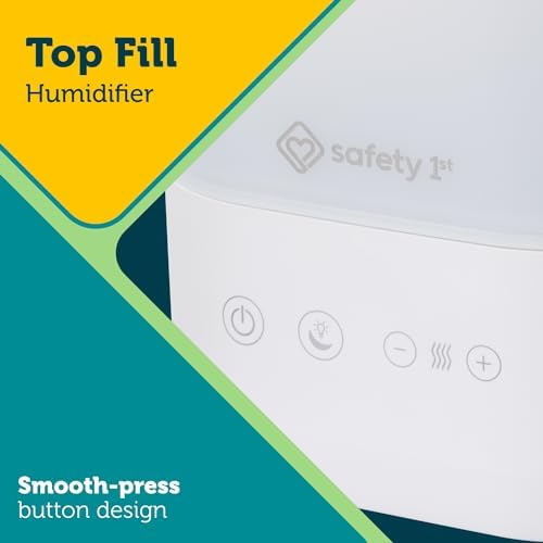 Safety 1st Comforting Cool-Mist Top-Fill Humidifier, White - Image 4