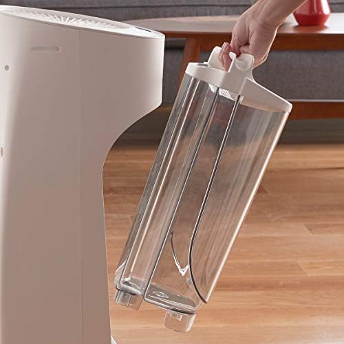 Honeywell Top Fill Tower Humidifier, Digital Humidistat, White – Cool Moisture Humidifier for Bedroom, Home or Office with Space Saving Tower Design Large - Image 2