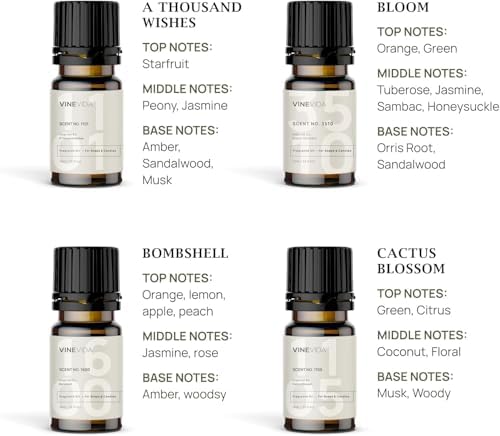 VINEVIDA Feminine Diffuser Oil Collection [Set of 8] - Scented Oil | Aromatherapy Diffuser Oils | Made in USA - Image 5
