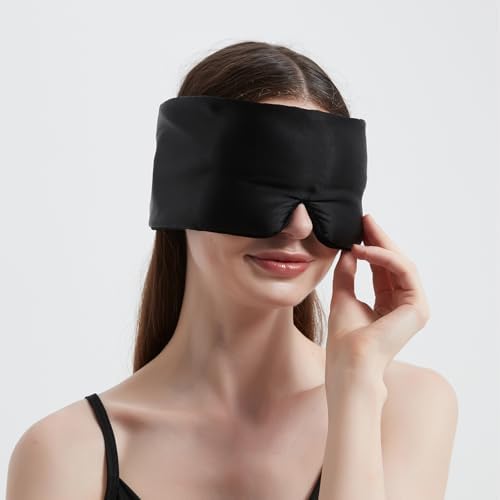 Weighted Sleep Mask ALASKA BEAR Silk Eye Mask for Compression Sleeping - Image 3