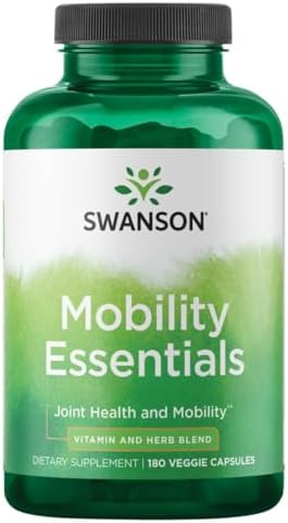 Swanson Mobility Essentials Joint Support, 180 Veg Capsules by Swanson