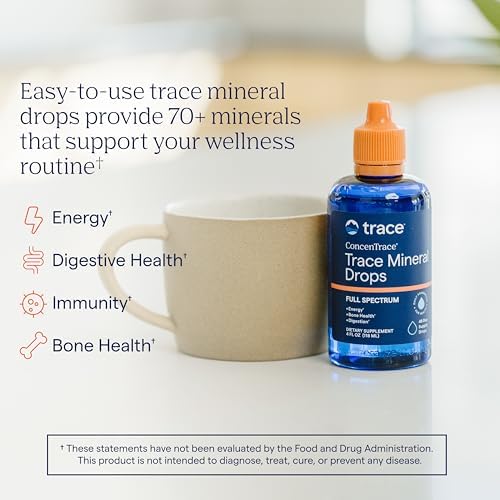 Trace Minerals ConcenTrace Mineral Drops, 70+ Ionic Minerals, 48 Servings - Image 2