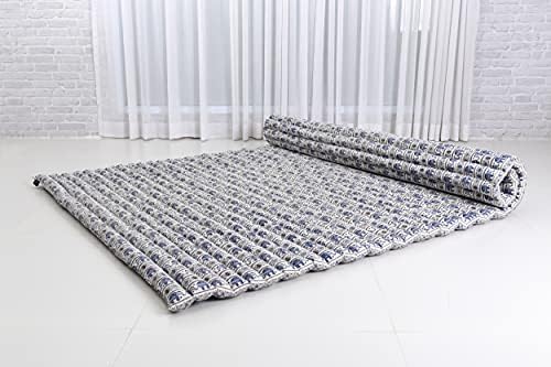 Leewadee Extra Wide Thai Roll Mat 75 x 57 inches Kapok Firm - Image 2