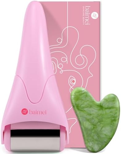 BAIMEI IcyMe Stainless Steel Ice Roller for Face & Gua Sha Facial Tools by BAIMEI
