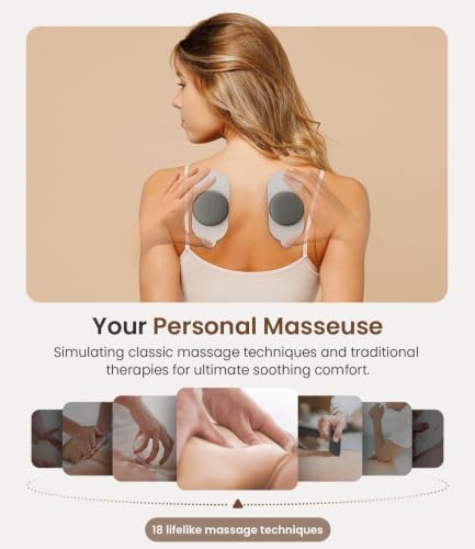 Wireless TENS Unit Muscle Stimulator, App-Controlled Deep Tissue Muscle Stimulator with 18 Massage-Inspired Modes for Pain Relief, Soreness, Back, Shoulders, Arms & Legs - Image 3