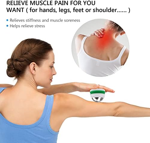 AHIER Cold Massage Roller Ball, Stainless Steel Cold Therapy Relief Tool - Image 6