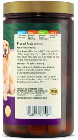 PetNC Level-4 Hip & Joint Chews for Dogs, Max Support, 150 Count - Image 2
