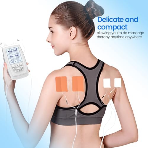 TENS Unit Muscle Stimulator, Multifunctional Impulses to Pain Relief for Muscle,Joints and Muscle Strengthening Training - Image 5