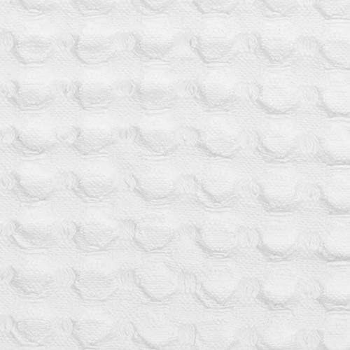 Sweet Home Collection 100% Fine Cotton Blanket Luxurious Weave Stylish Design Soft and Comfortable All Season Warmth, King, Waffle Weave White - Image 4