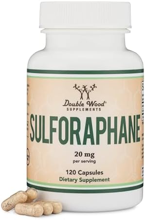 Sulforaphane Glucosinolate 20mg, Antioxidant + Detox, 120 Capsules - Image 5
