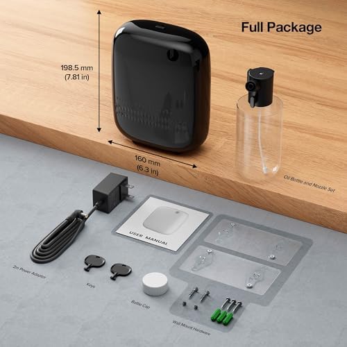 Airversa ANW Smart Waterless Essential Oil Diffuser for Large Room, Black - Image 6