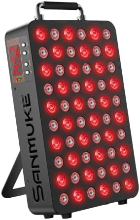 SANMUKE Red Light Therapy for Face & Body 660nm/850nm Skin Rejuvenation by Unknown