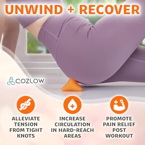 Pyramid Shaped Massage Tool for Trigger Point Therapy & Myofascial Release - Image 6