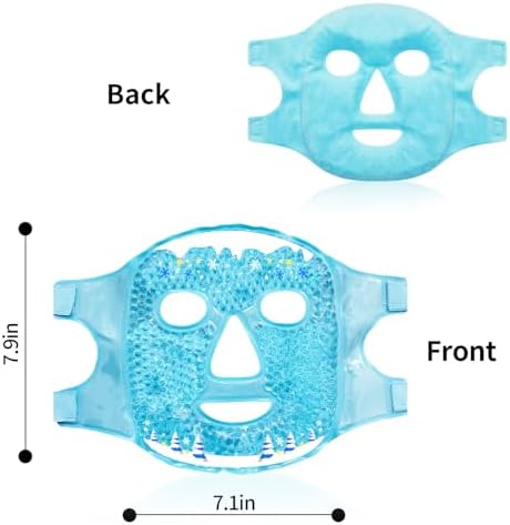 Cold Face Eye Masks Ice Face Mask Hot Cold Compress - Image 4