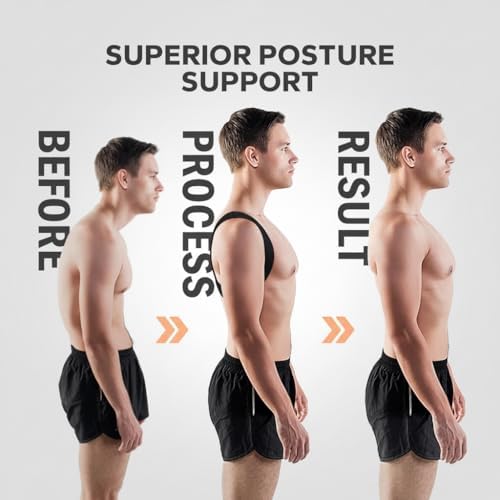 Posture Corrector for Men and Women Adjustable Back Brace for Spine Alignment, Shoulder and Clavicle Support, Breathable Back Straightener for Upper & Lower Back Pain Relief - Image 3