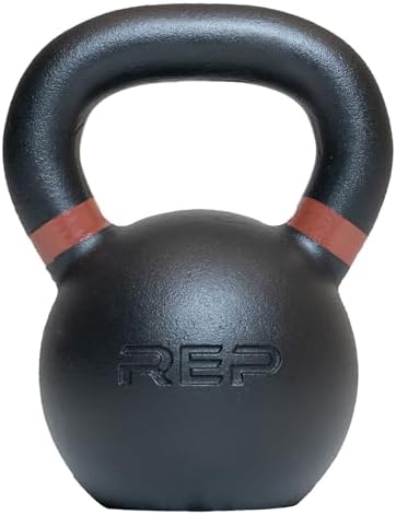 REP Fitness Kettlebell Set and Singles, 4kg to 24kg, 9lb to 53lb Weight Range, Cast Iron, Strength Exercise Training, Home Gym, Power Workout Equipment, Free Weights, Dumbbell Alternative by RepFitness