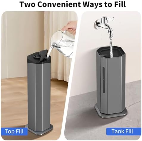 Home Humidifier for Large Room, 2.38Gal Cool Mist Top Fill,2000ft² - Image 6