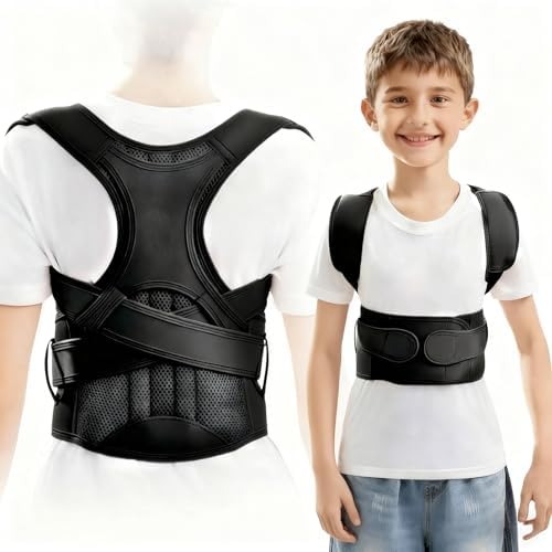 Kids Back Brace Posture Corrector for Boys Girls Teen Youth Children by Unknown