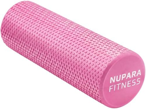 Foam Roller for Back, Legs, Hips, and Deep Tissue Muscles by NuparaFitness
