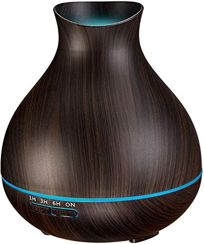 Aromatherapy Essential Oil Diffuser, 550ml Ultrasonic Fragrant Oil Large Room Humidifier, Diffusers for Home with Timer and Waterless Auto-Off, 7 Color LED Lights,Cool Mist Humidifiers - Image 4