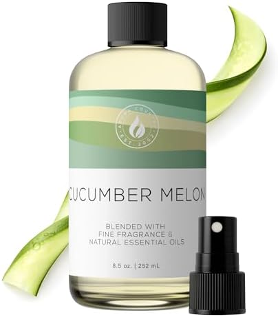 Aroma Country Cucumber Melon Luxury Diffuser Oil Refill (8.5 Fl Oz) by AromaCountry