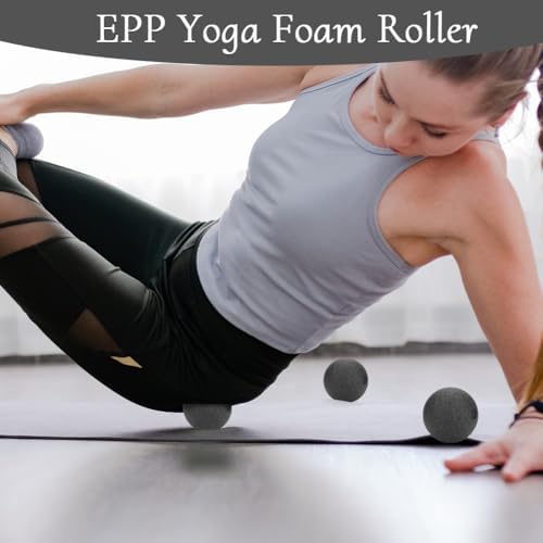 Massage Roller Ball, Massage Lacrosse Balls EPP Yoga Foam Massage Roller and Ball Set Muscle Soreness Massager Ball for Shoulders, Arms, Neck, Back and Feet (8CM Single Ball) - Image 3