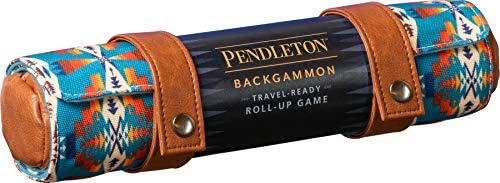 Pendleton Backgammon: Travel-Ready Roll-Up Game (Camping Games, Gift for Outdoor Enthusiasts) by ChronicleBooks