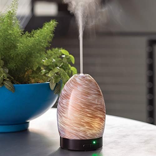Airome Sparkling Sands Medium Essential Oil Diffuser|100 mL Humidifying Ultrasonic Aromatherapy Diffuser 8 Colorful LED Lights, Intermittent & Continual Mist, Auto Shut-Off - Image 3