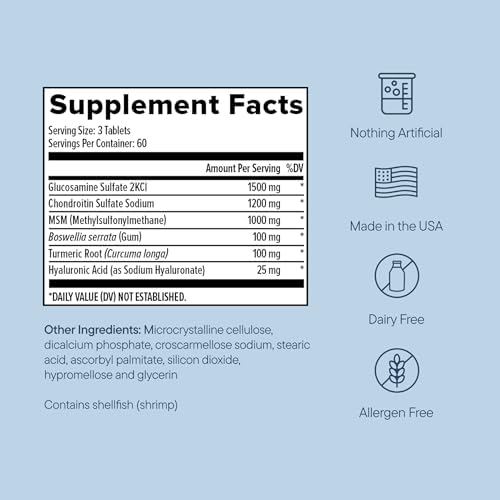 Zenwise Health Glucosamine Chondroitin MSM - Joint Supplement - 90 Count - Image 5