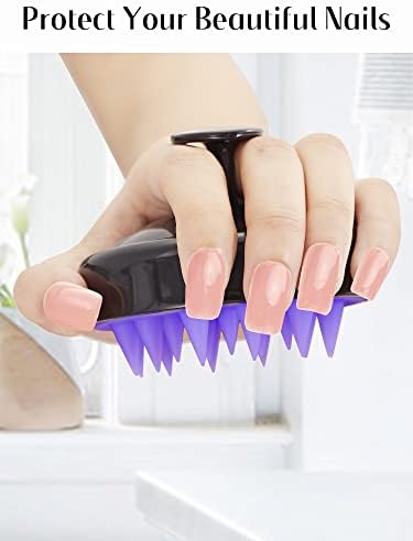 HEETA Scalp Massager Hair Growth Scrubber for Dandruff Removal Hair Care - Image 4