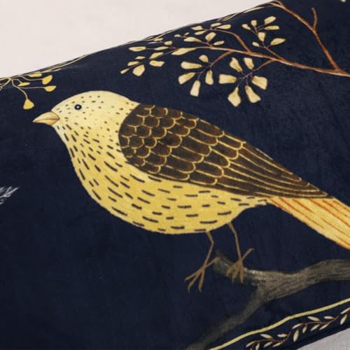 patdrea Designer French Velvet Throw Pillow Cover,12"x20"-Doodle B - Image 4