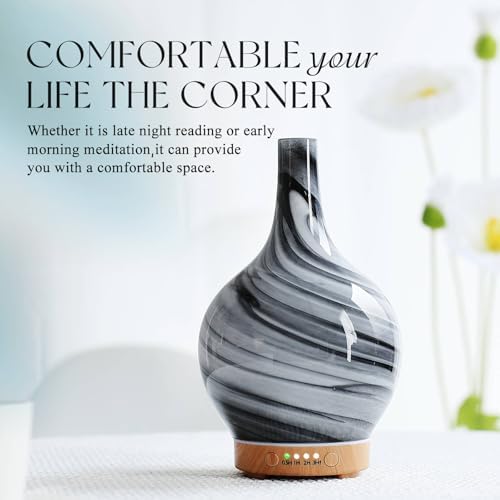 Porseme 150ml Handmade Essential Oil Diffuser 6H Runtime - Image 4