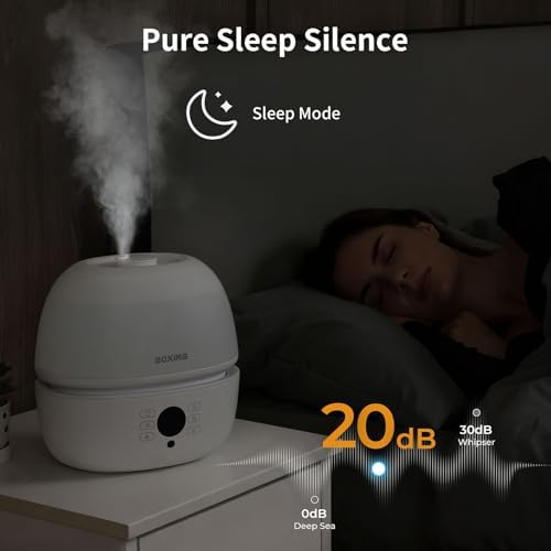 BOXING 3L Humidifier, Humidistat, Auto Mode, Remote, 7-Color Night Light - Image 6