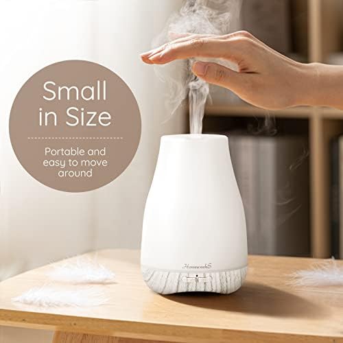 Homeweeks Essential Oil Diffuser for Room 100 ML 1 Pack - Image 5