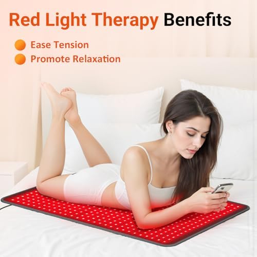 Comfytemp Red Light Therapy Pad for Body, 41.5'' x 26'', 660nm & 850nm - Image 3