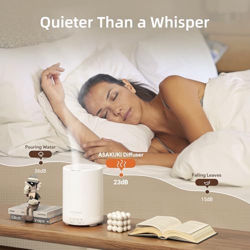 ASAKUKI Essential Oil Diffuser for Home 300 ml Quiet - Image 5