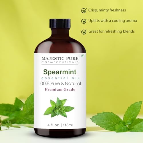 Majestic Pure Spearmint Essential Oil for Diffuser - 4 Fl Oz - Image 3