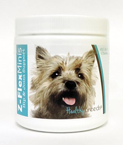 Healthy Breeds Cairn Terrier Z-Flex Minis Hip and Joint Support Soft Chews 60 Count by HealthyBreeds