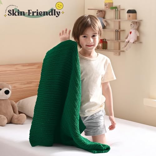 Guohaoi Knitted Weighted Blanket for Adults, 20"x30" 2lbs Full/Queen Size - Image 2