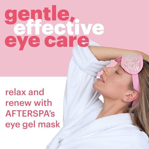 Eye Gel Mask by Afterspa, Preppy Skincare, Spa Self Care Gifts for Women, Facial Skin Care Products, Vegan and Cruelty Free, Pack of 6 - Image 2