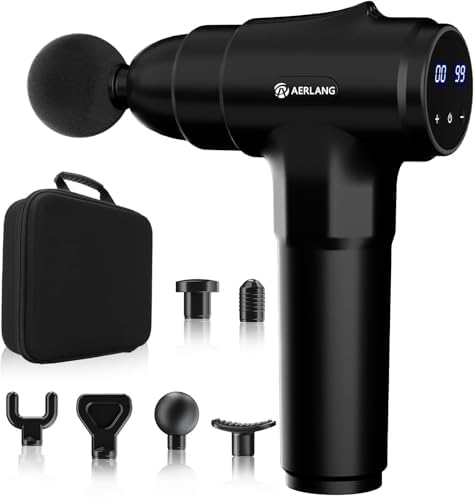 Massage Gun Back Massager Deep Tissue for Athletes Christmas Gift for men by AERLANG