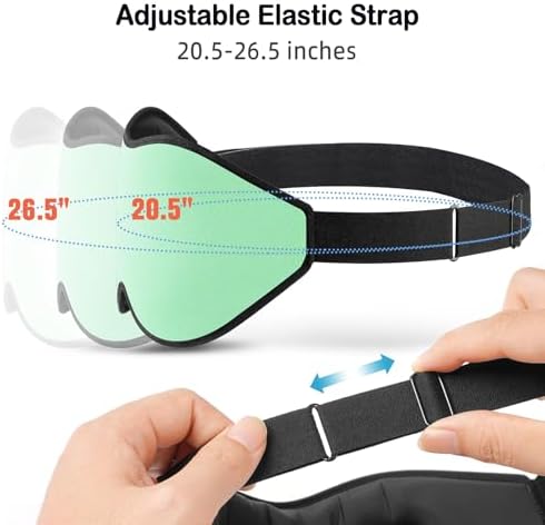 LitBear Sleep Mask for Side Sleeper Women Men, Eye Mask for Sleeping - Image 6