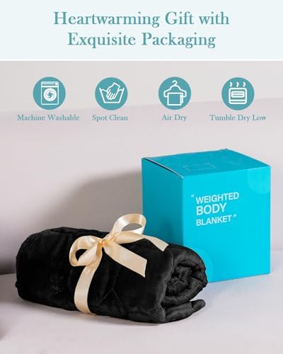 Topblan Weighted Lap Blanket Pad 7lbs for Adults, 29 x 24 Small for Travel - Image 5