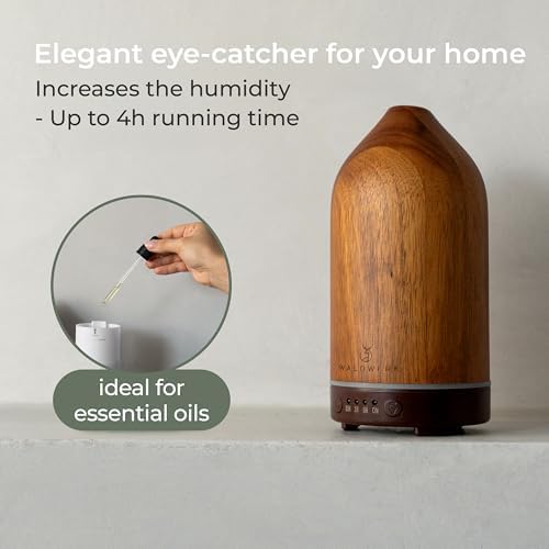 WALDWERK Diffuser (100ml) Made of Premium Acacia Wood - Essential Oil Diffuser for a Pleasant Indoor Atmosphere - Diffusers for Home - Aromatherapy Diffuser - Oil Diffuser - Image 3