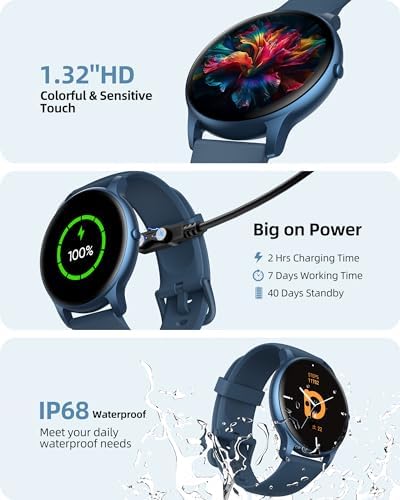 Parsonver Smart Watch for Men Women(Answer/Make Calls), Fitness Tracker - Image 5