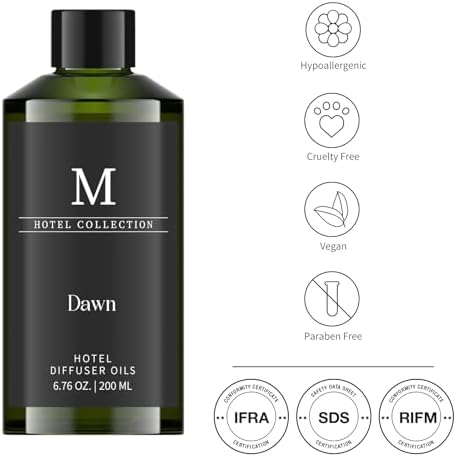 Hotel Collection Diffuser Oil-Dawn, 6.76 Fl Oz (200ml), Home Luxury Aroma & Hotel Fragrance Diffuser Oil- Essential Oils for Aromatherapy Bigger Bottle, Longer Lasting Aroma - Image 3