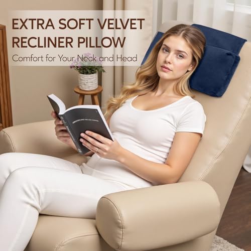 Neck Pillow for Recliner Chair, Adjustable Recliner Pillow for Headrest - Image 2